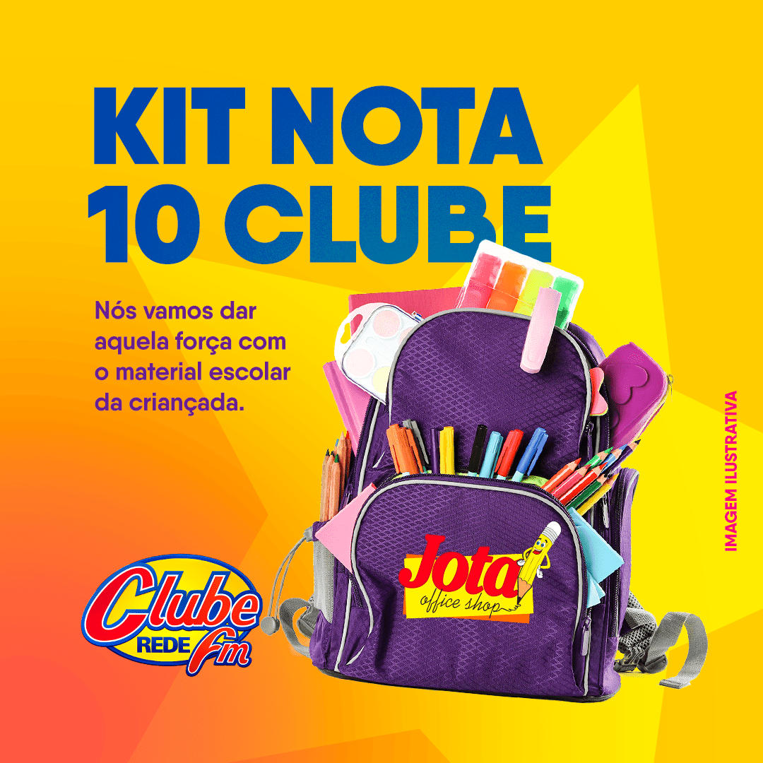 Kit Nota 10 Clube e Jota Office Shop