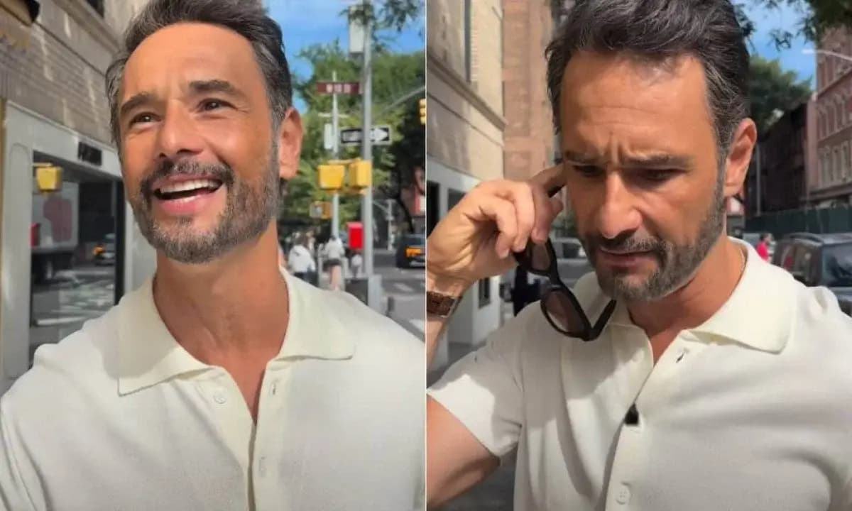Rodrigo Santoro é abordado por influenciador que não o reconhece