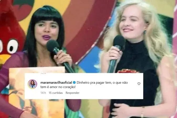 Mara Maravilha dispara contra Angélica e provoca reação de internautas