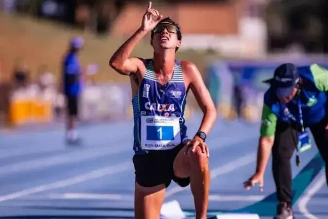 Marcha: Caio Bonfim quebra recordes no Troféu Adhemar Ferreira da Silva
