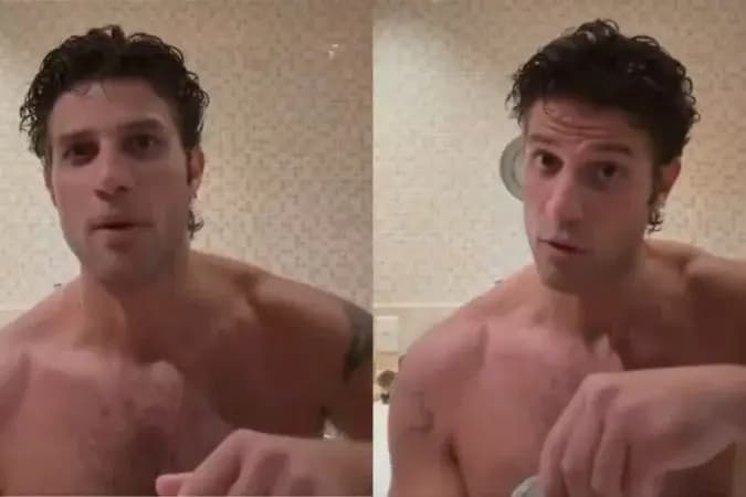 Chay Suede se pronuncia após atitude polêmica no Domingão