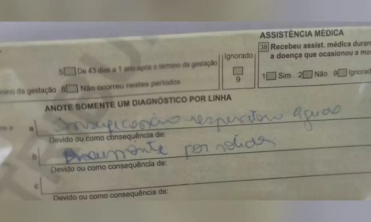 Dado como morto, idoso apresenta sinais vitais em funerária em Presidente Bernardes (SP)