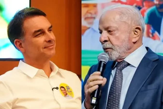 Empate total: Datafolha mostra Lula e Flávio Bolsonaro com 50%