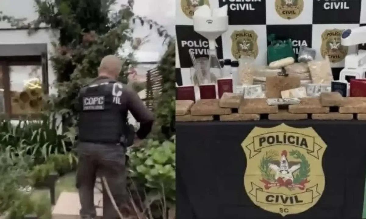 Polícia prende russo suspeito de liderar laboratório de cocaína no Brasil