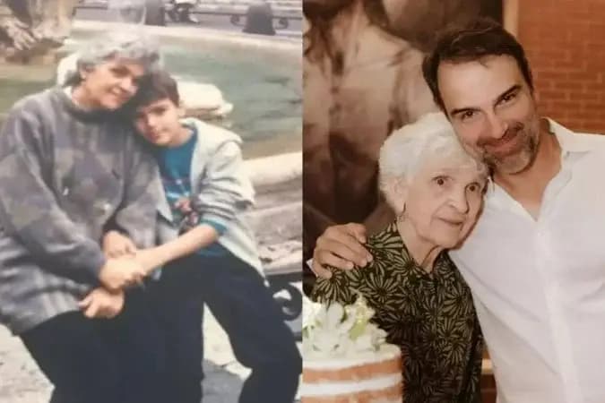 Tadeu Schmidt lamenta morte da mãe e emociona com mensagem de despedida
