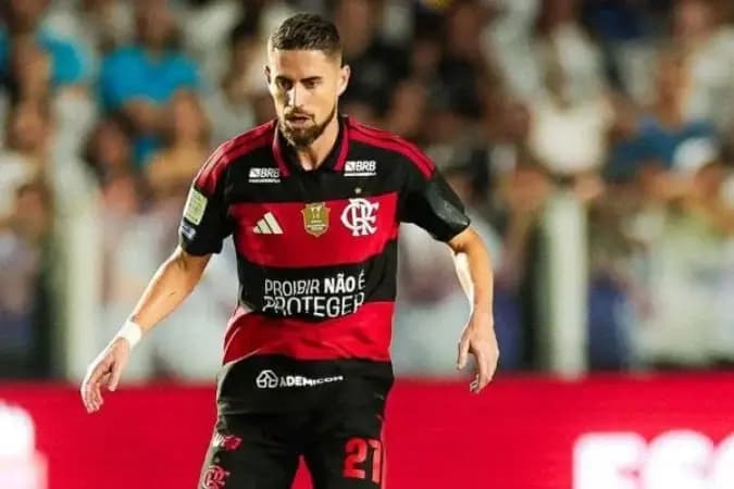 Jorginho explica expulsão após empate do Flamengo: "Falta em mim"