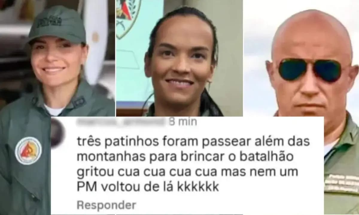 Homem é preso por debochar de PMs mortos em queda de avião no Vale do Aço