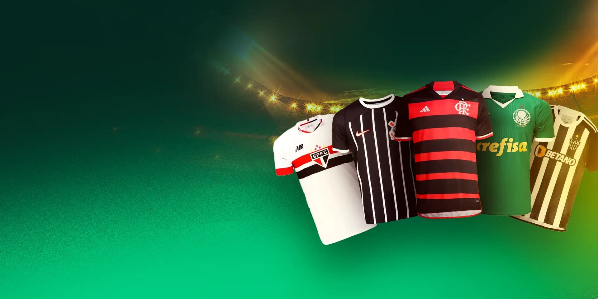 Camisas Oficiais do seu time do Coração com a Clube