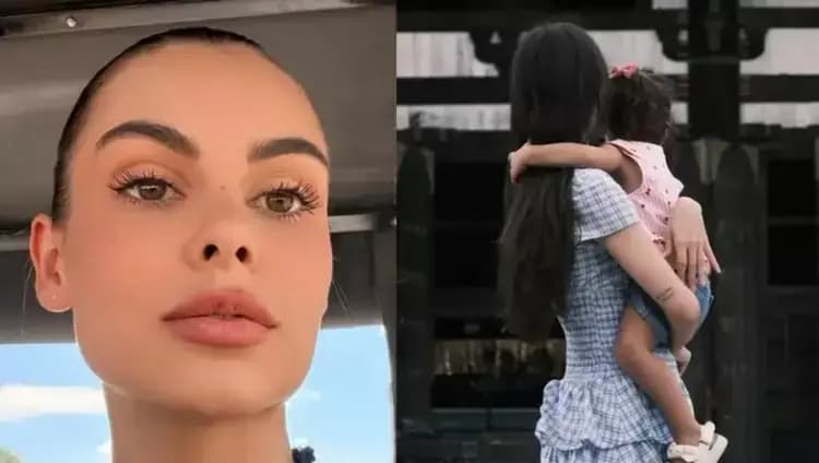 Filha de Neymar enfrenta dificuldades em viagem e Amanda Kimberlly desabafa