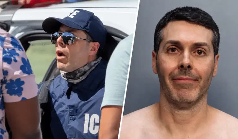 Brasileiro vestido de Agente do ICE é preso durante operação em Miami