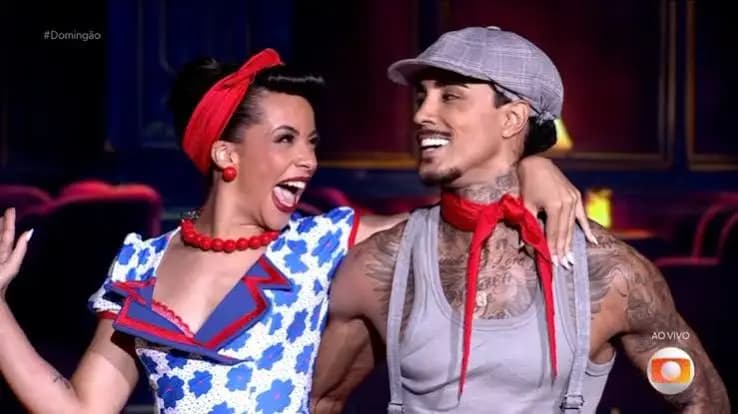 Dança dos Famosos: MC Livinho brilha e leva notas dez