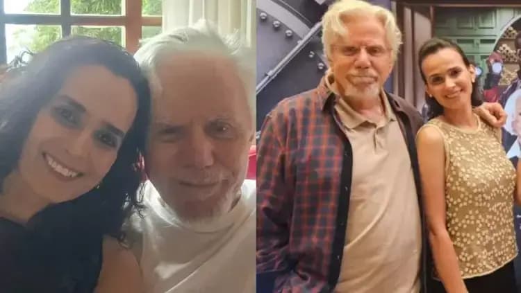 Reginaldo Faria surpreende ao revelar namoro com mulher 48 anos mais jovem