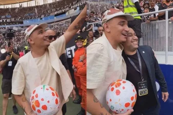 João Gomes ganha bola do jogo após abrir Flamengo x Corinthians