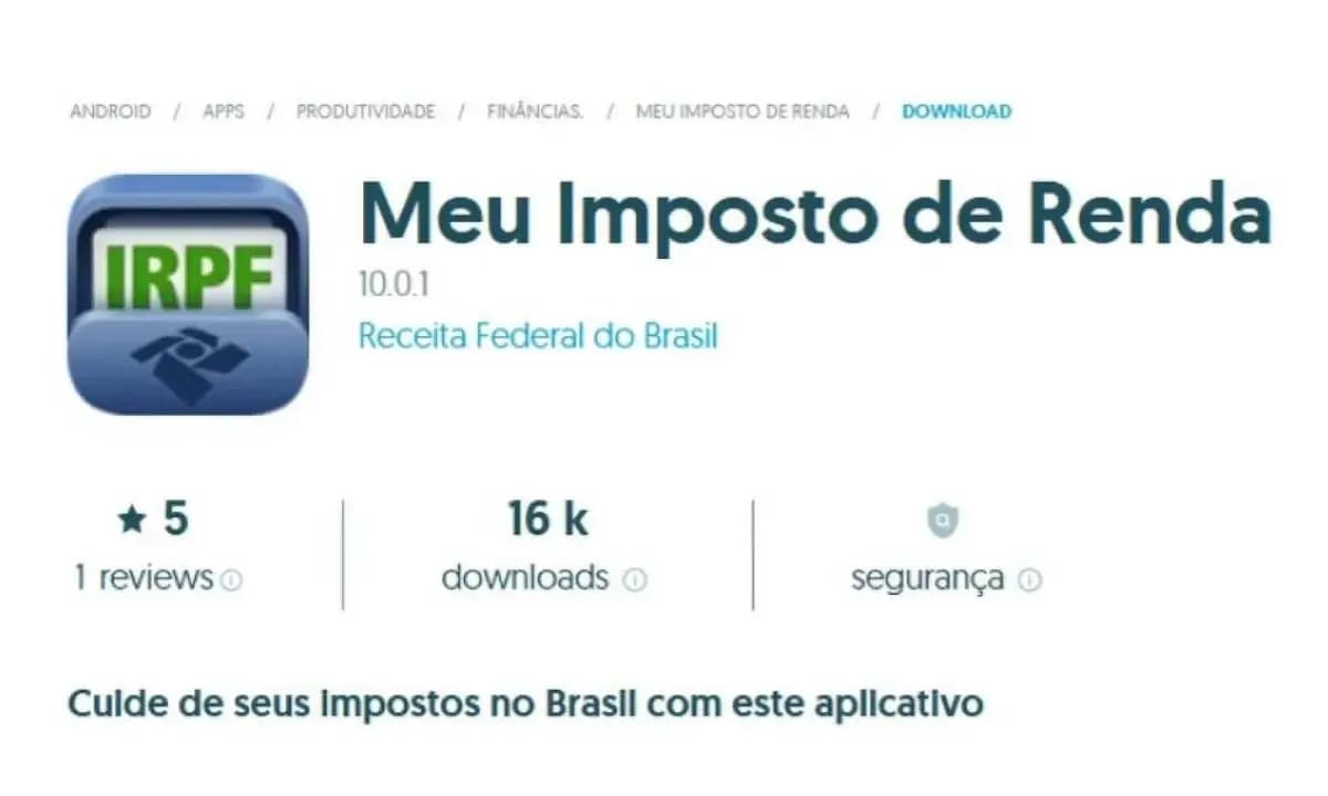 Cuidado: golpistas criam aplicativo falso do Imposto de Renda 2026; veja