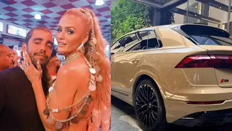 Pedro Scooby surpreende Cíntia Dicker com carrão de luxo de R$ 800 mil