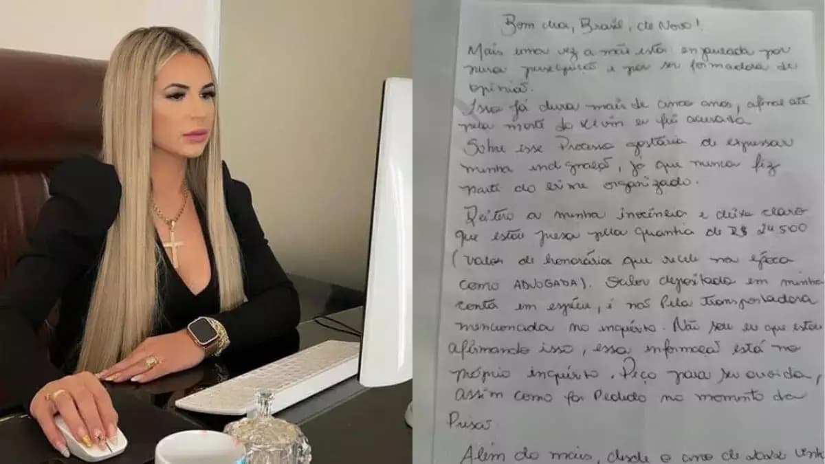 Diretamente da cadeia, Deolane Bezerra escreve nova carta e alega perseguição: “Mais uma vez, a mãe está enjaulada”