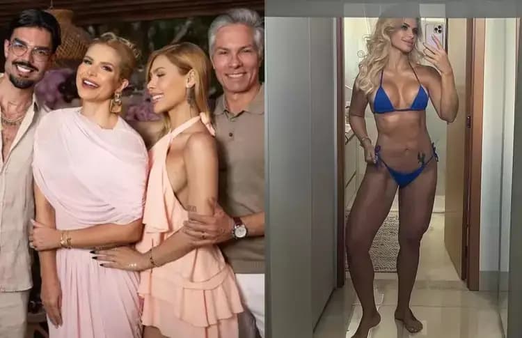 Sogra de Luan Pereira surpreende com barriga trincada e revela segredo