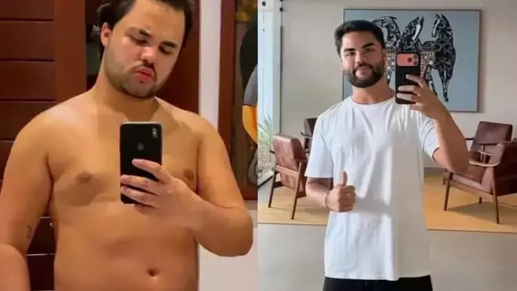 Lucas Guedez surpreende ao perder 15 kg em 6 meses e revela estratégia
