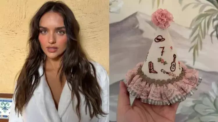 Rafa Kalimann fantasia filha de 'cowgirl' para celebrar mêsversário; veja